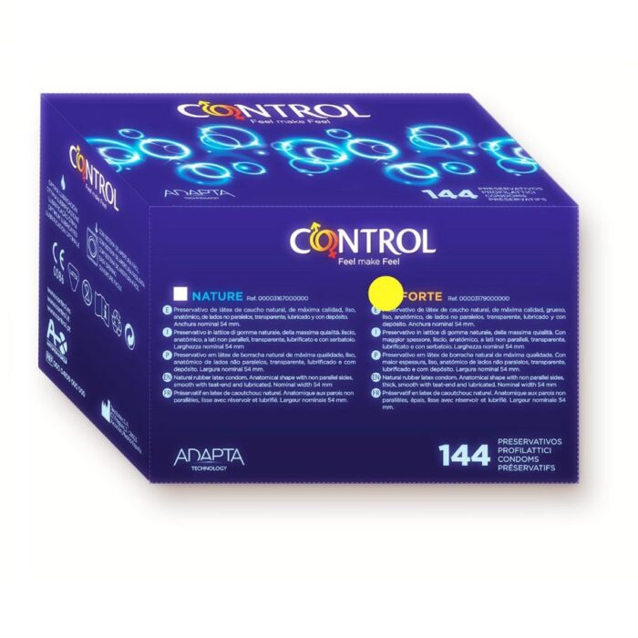 CONTROL – PRESERVATIVOS ADAPTA FORTE 144 UNIDADES