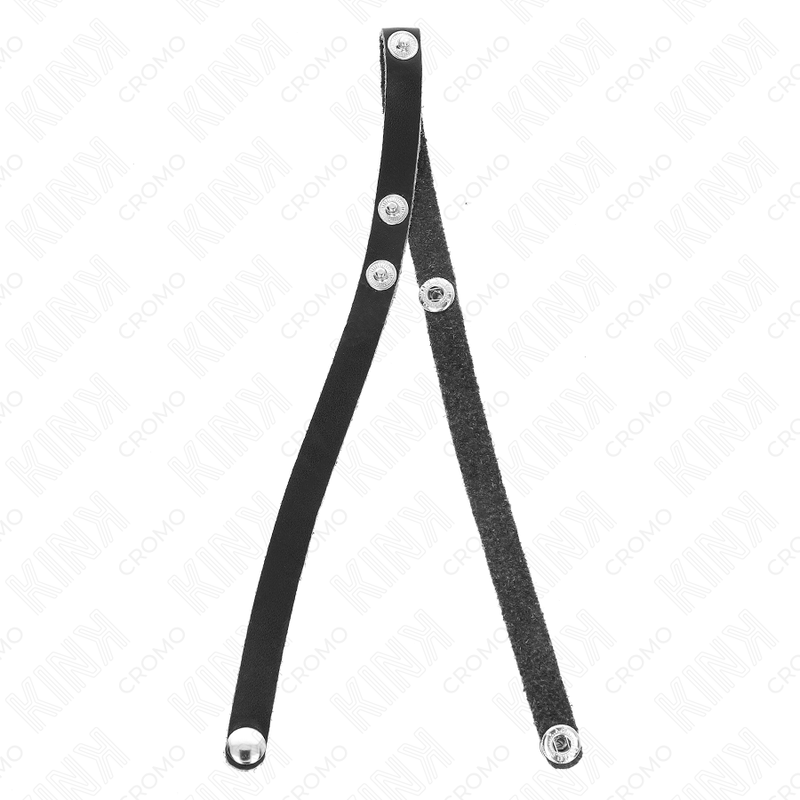 KINK - ANEL DE COURO PARA PÊNIS COM FECHO DE PRESSÃO 39 X 1 CM - Image 4