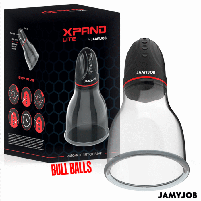 JAMYJOB – BOMBA DE TESTÍCULO AUTOMÁTICA XPAND LITE 3 NÍVEIS DE ONDAS ESTIMULANTES