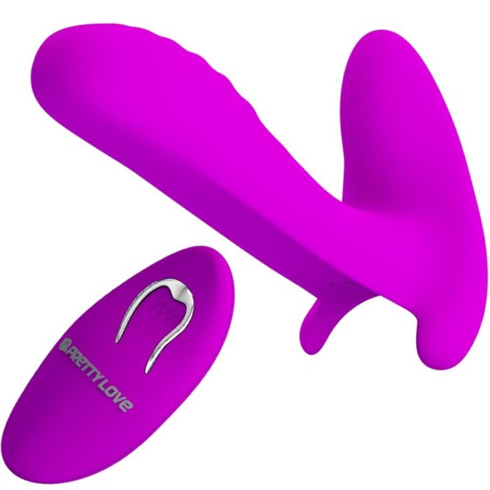 PRETTY LOVE – MASSAGEADOR E VIBRADOR 12 VIBRAÇÕES CONTROLE REMOTO ROXO