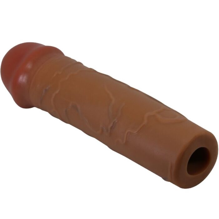 PRETTY LOVE – MANGA PENIS NILE COM EXTENSÃO DE 2,5 CM MULATO