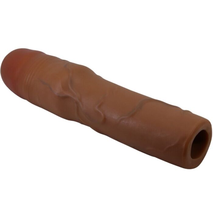 PRETTY LOVE – MANGA PENIS KYLIAN COM EXTENSÃO DE 7,6 CM MULATO