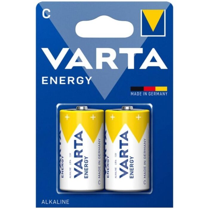 VARTA – PILHA ALCALINA ENERGÉTICA C LR14 BLISTER*2