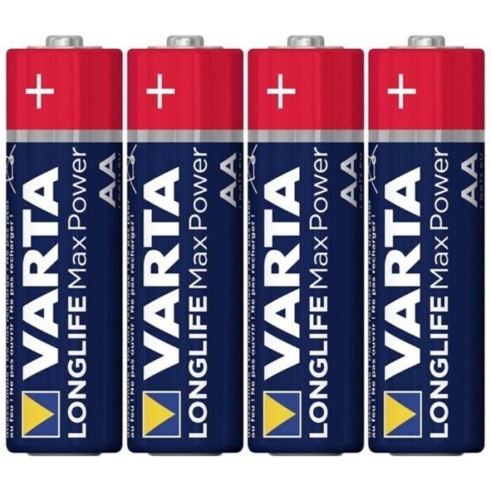 VARTA – PILHA RETRÁTIL AA LR6 ALCALINA MAX POWER*4