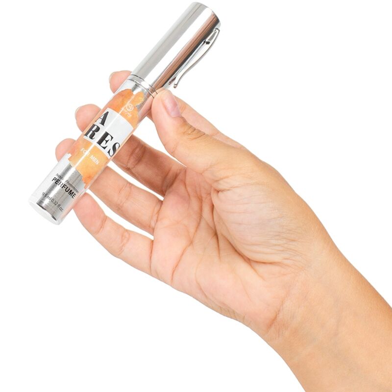 SECRETPLAY - ARES PERFUME NATURAL FEROMONAS TAMANHO VIAGEM PARA HOMENS 10 ML - Image 3