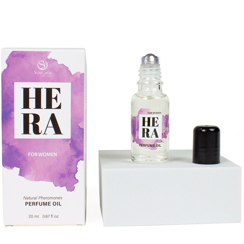 SECRETPLAY - HERA PERFUME NATURAL FEROMONAS EM ÓLEO PARA MULHERES 20 ML - Image 2