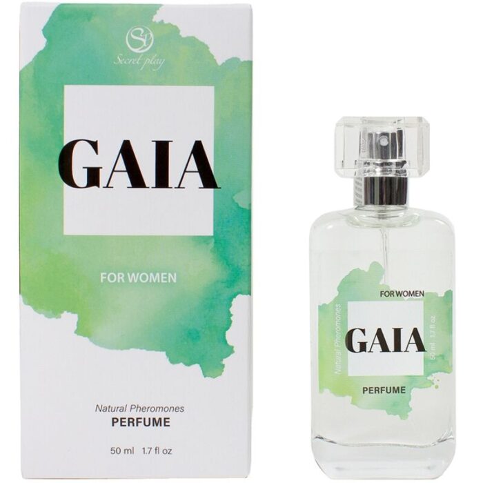 SECRETPLAY – GAIA PERFUME NATURAL FEROMONAS SPRAY PARA MULHERES 50 ML