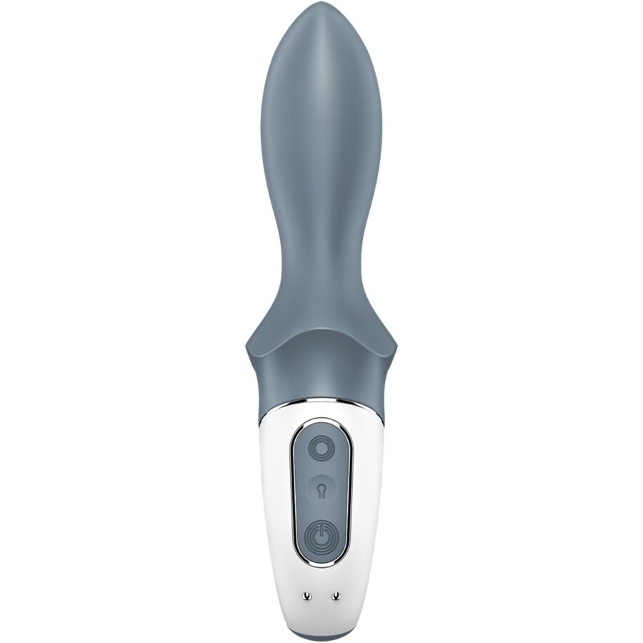 SATISFYER - BOMBA DE AR BOOTY 1 VIBRADOR INFLÁVEL ANAL CINZA - Image 2