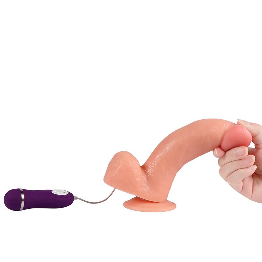 SHEQU - DILDO VIBRATÓRIO FANTASMA COM CONTROLE REMOTO 20 CM - Image 5