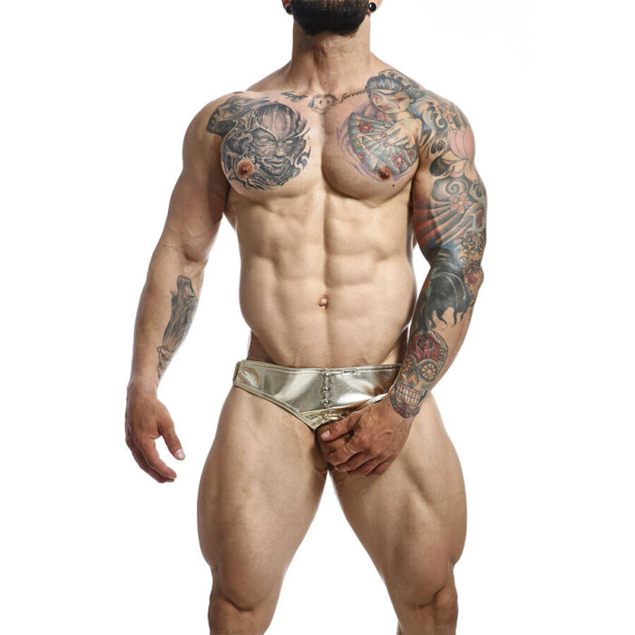 MOB – DNGEON JOCKSTRAP ANEL DE PÉ DOURADO TAMANHO ÚNICO