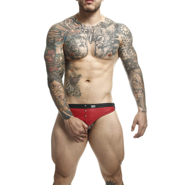 MOB – DNGEON JOCKSTRAP ANEL DE PÉNIS VERMELHO TAMANHO ÚNICO
