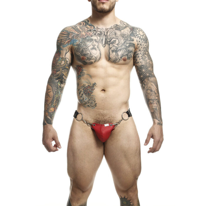 MOB – DNGEON SNAP JOCKSTRAP VERMELHO TAMANHO ÚNICO