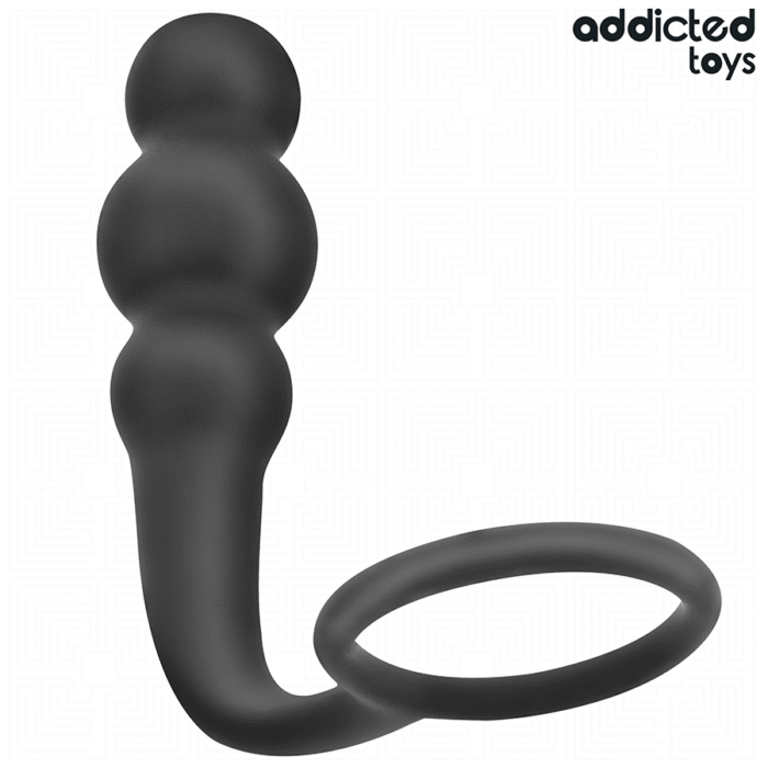 ADDICTED TOYS – PLUG ANAL COM ANEL MODELO 1