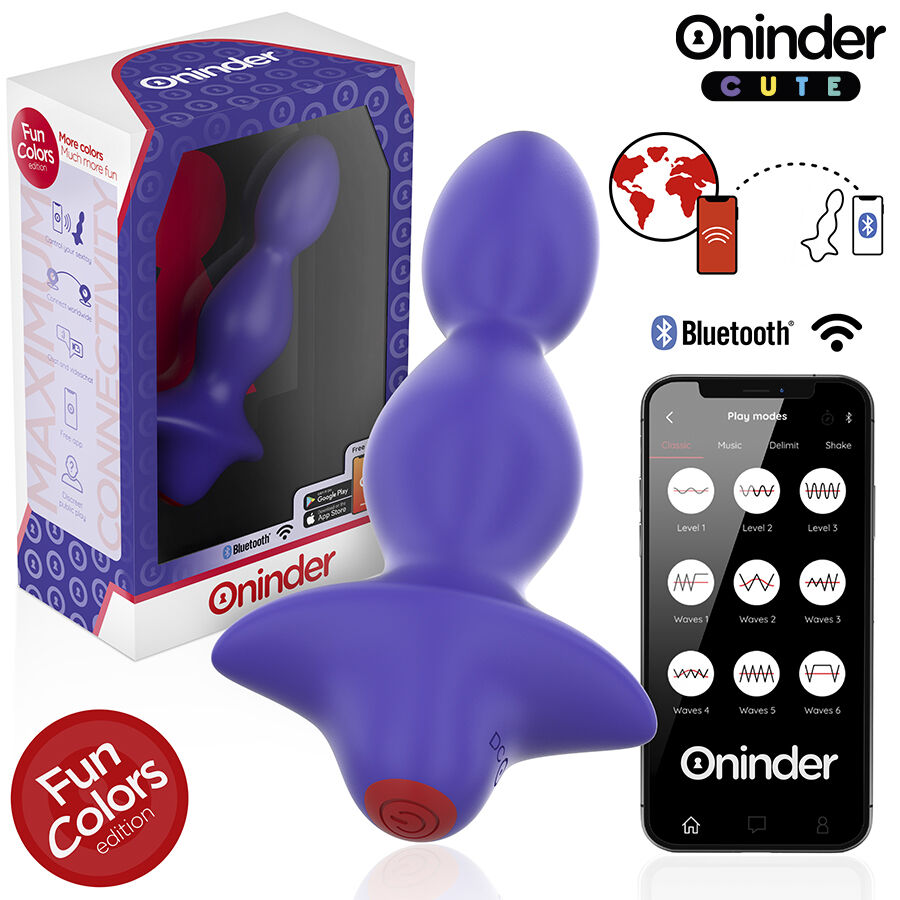 ONINDER CUTE - PLUG ANAL VIBRANTE LOVE BUTT - APLICATIVO MUNDIAL GRATUITO - Image 2
