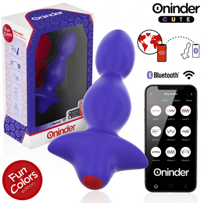 ONINDER CUTE – PLUG ANAL VIBRANTE LOVE BUTT – APLICATIVO MUNDIAL GRATUITO