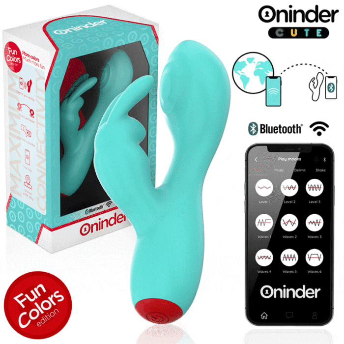 ONINDER CUTE – LOVE BUNNY VIBRADOR CLITÓRISMO PONTO G – APLICATIVO MUNDIAL GRATUITO