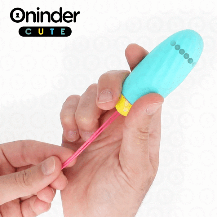 ONINDER CUTE – OVO DE SILICONE VIBRO-GIRATÓRIO LOVE PLEASURE – APLICATIVO MUNDIAL GRATUITO