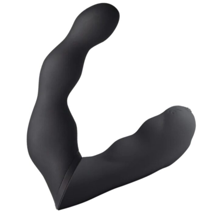 ROCKS-OFF – ADAPTADOR DE VIBRADOR ANAL E DE PRÓSTATA PRETO
