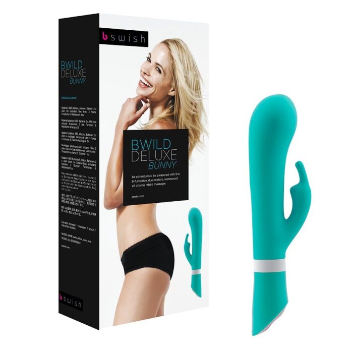 B SWISH – BWILD DELUXE COELHO VIBRADOR JADE
