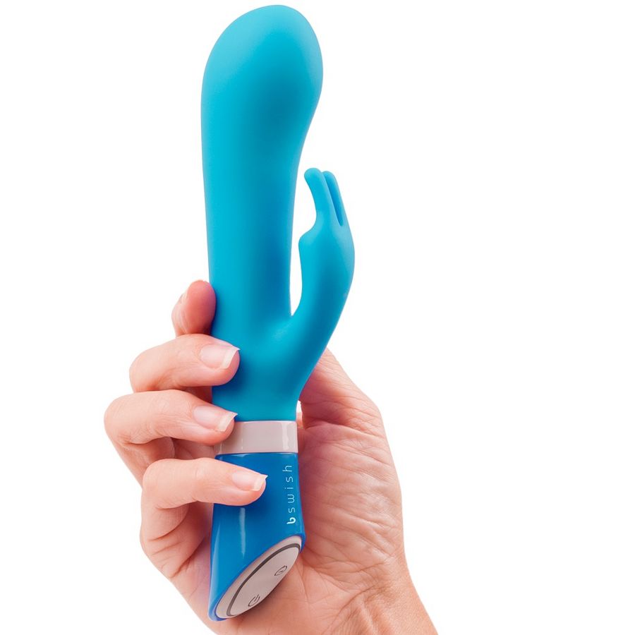 B SWISH - BWILD DELUXE COELHO VIBRADOR JADE AZUL - Image 4