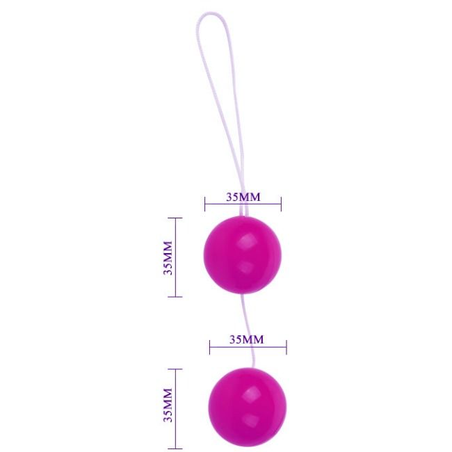 BAILE – BOLAS GÊMEAS LILAS BOLAS CHINESAS UNISEXO