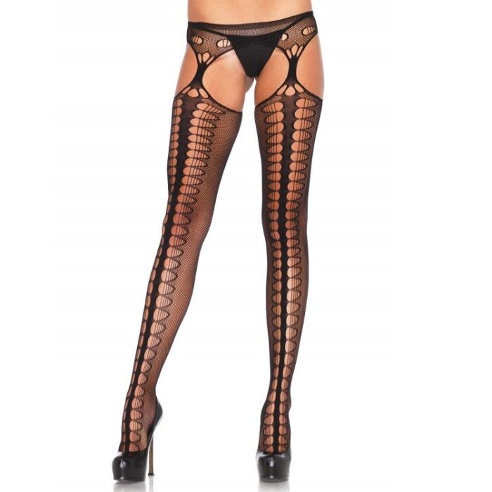 LEG AVENUE – COM GARTER EXCLUSIVE PRETO