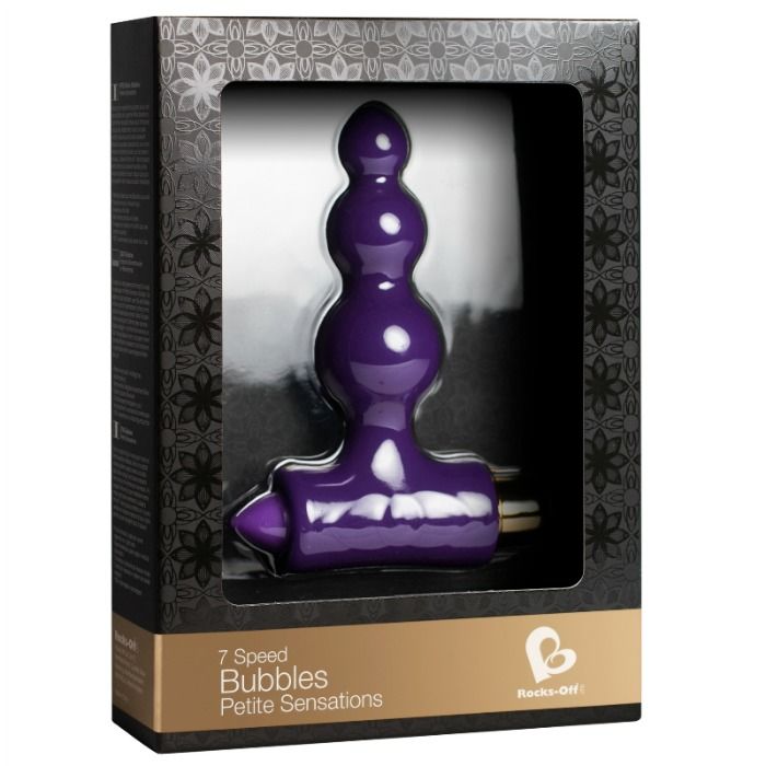 ROCKS-OFF – ESTIMULADOR ANAL PETITE BUBBLES – LILAC