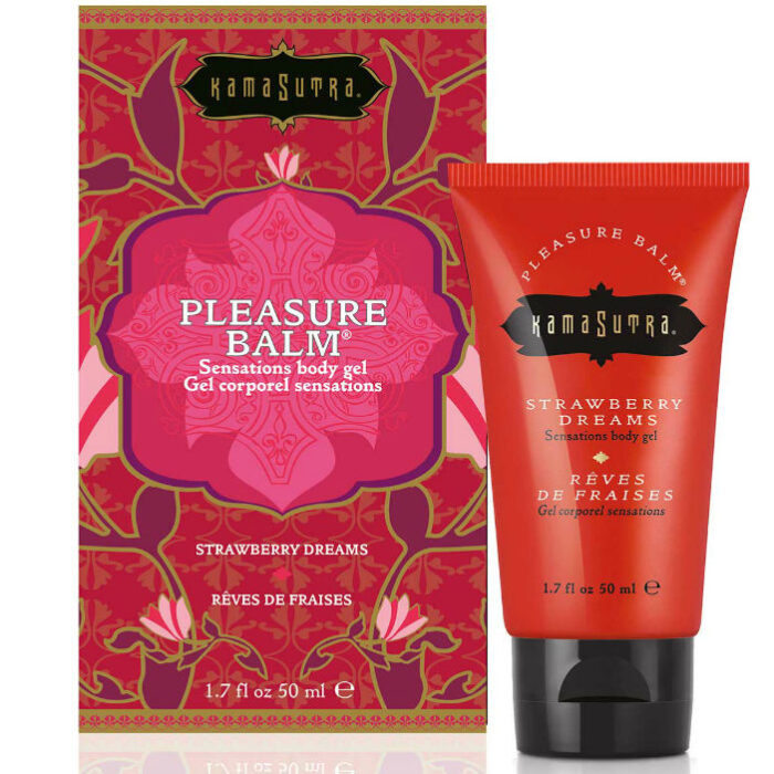 KAMASUTRA – BLSAMO DE PRAZER ESTIMULANTE SABOR DE SONHOS DE MORANGO 50ML