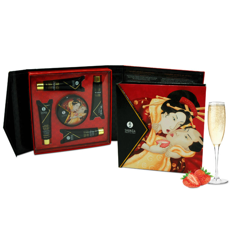 SHUNGA - KIT SECRETO DE MORANGOS E CAVA DE GEIXA - Image 2