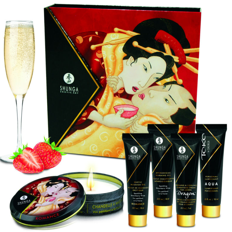 SHUNGA - KIT SECRETO DE MORANGOS E CAVA DE GEIXA - Image 3