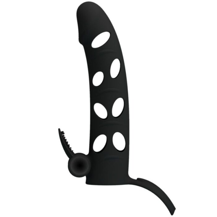 PRETTY LOVE – CAPA DE SILICONE COM VIBRAO 15.2 CM