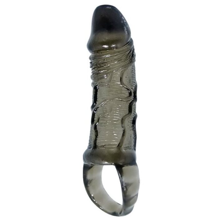 BAILE – BAINHA DE EXTENSO DE PÊNIS COM ALA PARA TESTÍCULOS 11.5 CM