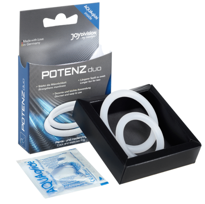 JOYDIVISION POTENZDUO – RINGS BRANCO – M