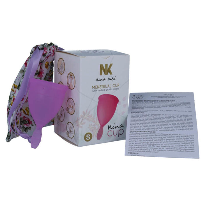 NINA KIKÍ – COPO MENSTRUAL ROXO – TAMANHO S
