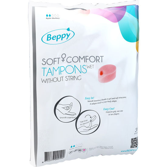 BEPPY – SOFT COMFORT TAMPONS MOLHAM 30 UNIDADES