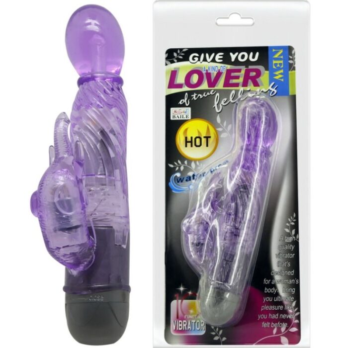 BAILE – DARLHE UM TIPO DE VIBRADOR AMANTE COM COELHO LILAC 10 MODOS