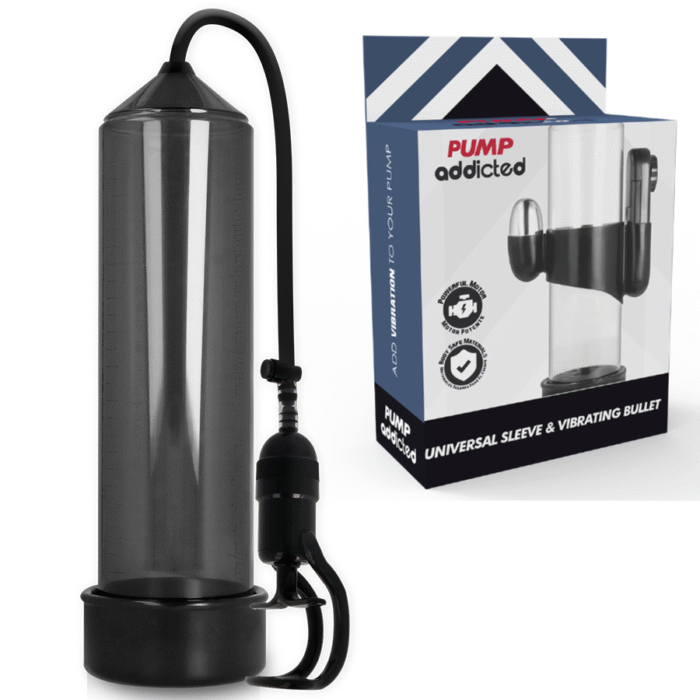 PUMP ADDICTED – VIBRADOR PRETO RX5