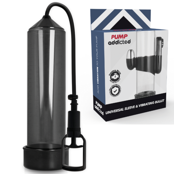 PUMP ADDICTED – VIBRADOR PRETO RX7