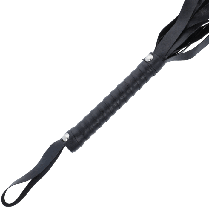 DARKNESS – CHICOTE DE BONDAGE PRETO 51 CM