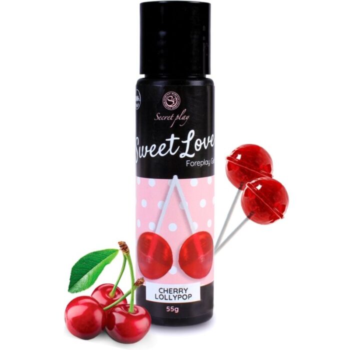 SECRETPLAY – GEL  CHERRY LOLLIPOP DOCE AMOR 60 ML