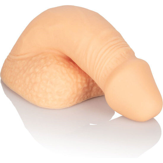 CALEXOTICS – EMBALAGEM DE SILICONE PÊNIS 12.75 CM CARNE