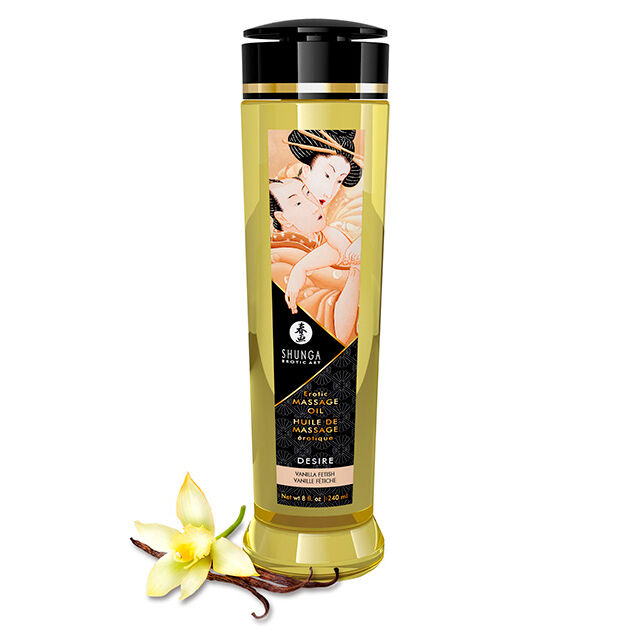 SHUNGA – ÓLEO DE MASSAGEM ERÓTICA DESIRE 240 ML