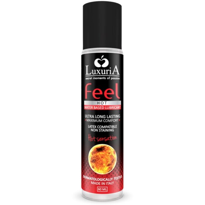 INTIMATELINE – LUXURIA FEEL HOT SENSATION LUBRIFICANTE BASE DE GUA 60 ML