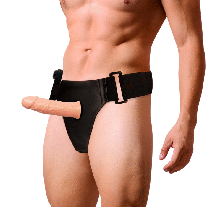 HARNESS ATTRACTION – GREGORY HOLLOW RNES COM VIBRADOR 16.5 CM -O- 4.3 CM