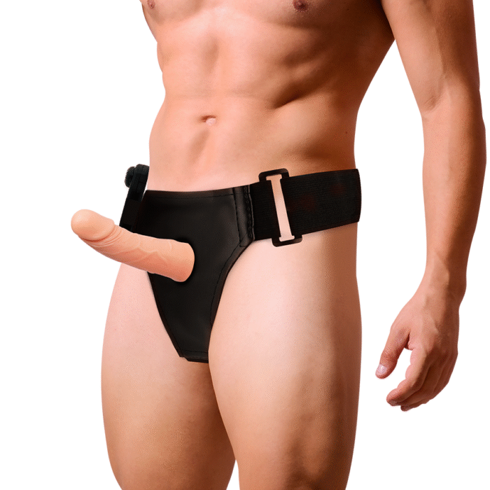 HARNESS ATTRACTION – RNES ESTRUTURAS OCAS COM VIBRADOR 15 CM -O- 5 CM