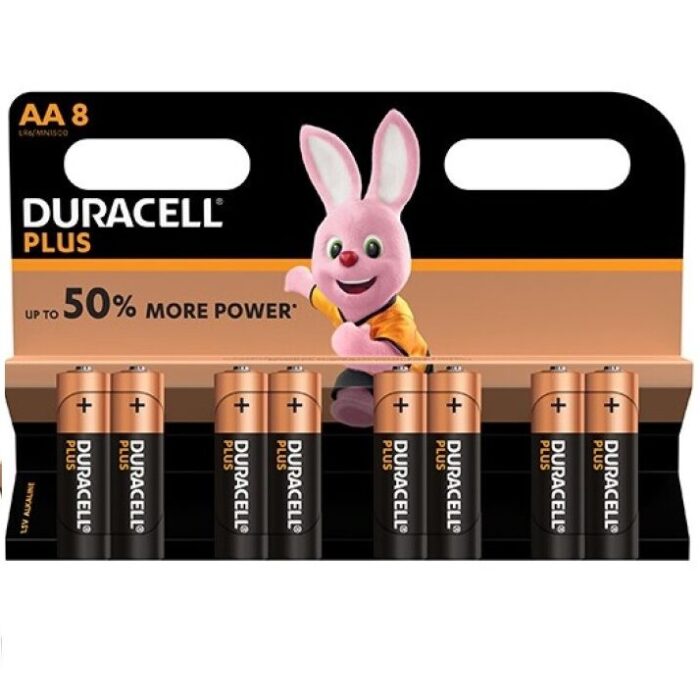 DURACELL – BATERIA PLUS POWER AA LR6 8UNIDADES