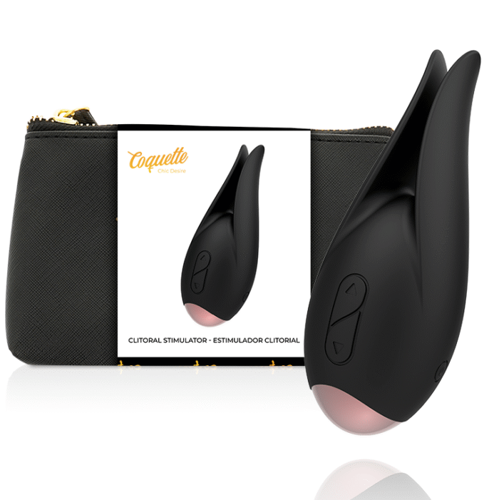COQUETTE CHIC DESIRE – ESTIMULADOR CLITORIAL PRETO / OURO