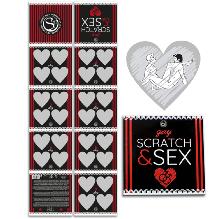 SECRETPLAY – JOGO DE CASAIS GAYS SCRATCH & SEX (ES/EN/FR/PT/DE)