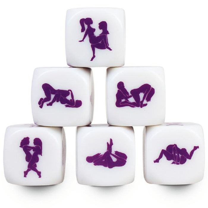 SECRETPLAY – DADOS KAMASUTRA LÉSBICA 25 MM