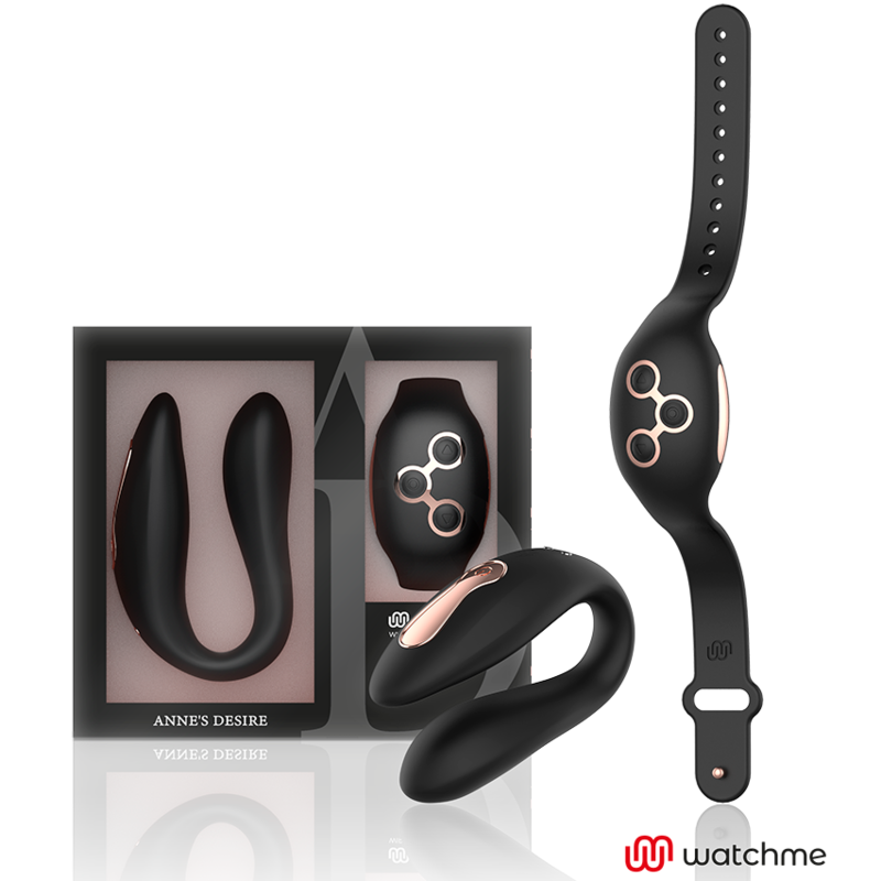 ANNE'S DESIRE - DUAL PLEASURE TECNOLOG A WATCHME PRETO/OURO - Image 2